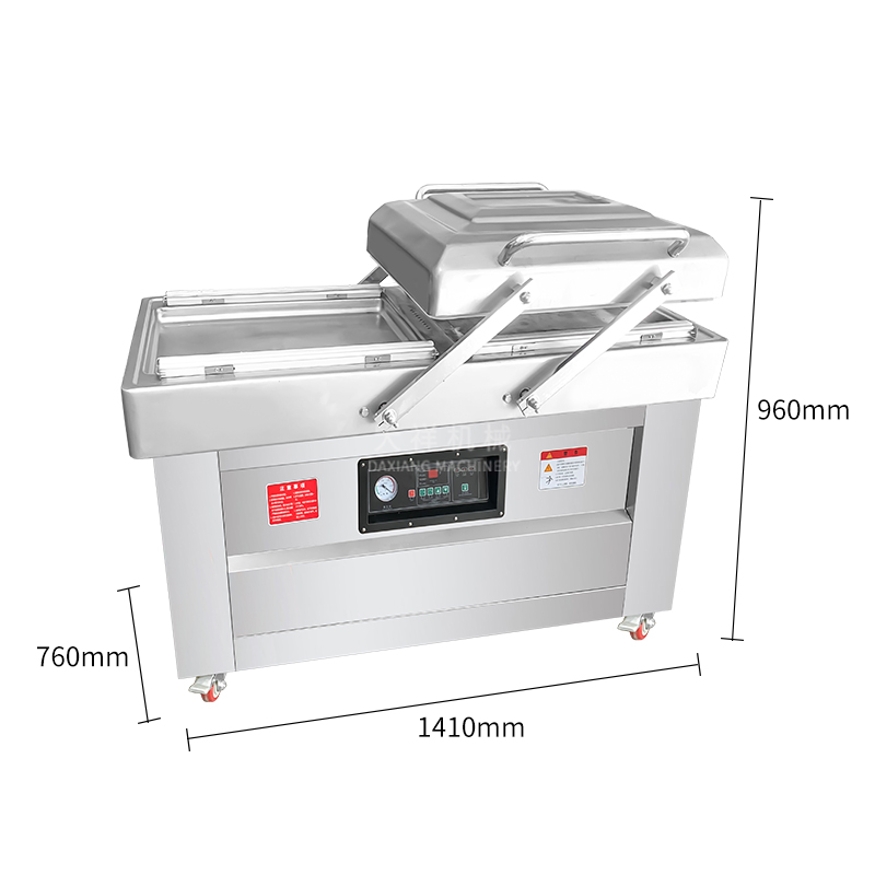 Paslanmaz Çelik Ticari Çift Bö - Food Vacuum Sealer Machine incelemesi ve fiyatı